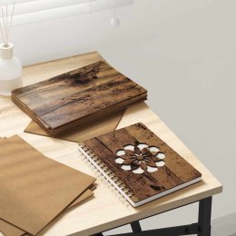 PANELE DEKORACYJNE 150 SZT. STARE DREWNO 15X 21X 0.27CM