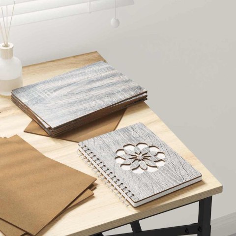 PANELE DEKORACYJNE 50 SZT. SZARY SONOMA 15X 21X 0.27CM