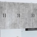 SZAFKA KUCHENNA Z PÓŁKĄ BETONOWY SZARY 60X31X100CM