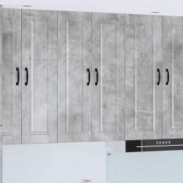 SZAFKA KUCHENNA Z PÓŁKĄ BETONOWY SZARY 60X31X100CM