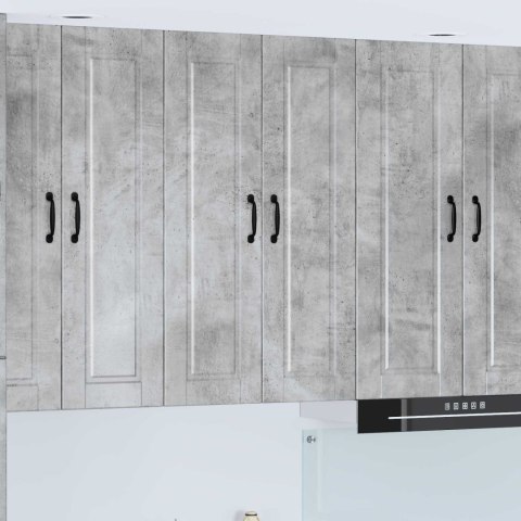 SZAFKA KUCHENNA Z PÓŁKĄ BETONOWY SZARY 60X31X100CM