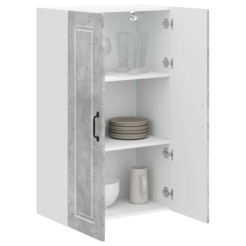 SZAFKA KUCHENNA Z PÓŁKĄ BETONOWY SZARY 60X31X100CM
