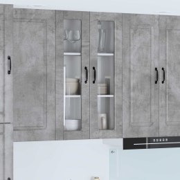 SZAFKA KUCHENNA Z PÓŁKĄ BETONOWY SZARY 60X 31X 100CM 60X31X100
