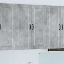 SZAFKA KUCHENNA Z PÓŁKĄ BETONOWY SZARY 80X31X100CM