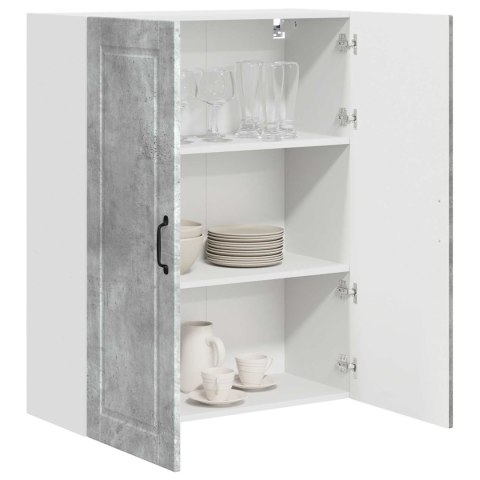 SZAFKA KUCHENNA Z PÓŁKĄ BETONOWY SZARY 80X31X100CM