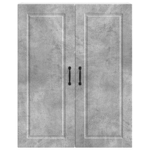 SZAFKA KUCHENNA Z PÓŁKĄ BETONOWY SZARY 80X31X100CM