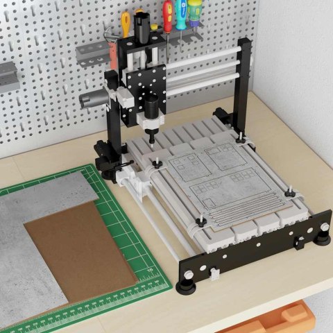PANELE DEKORACYJNE 12 SZT. BETONOWY SZARY 30X 30X 0.27CM