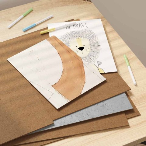 PANELE DEKORACYJNE 12 SZT. BETONOWY SZARY 30X 42X 0,27CM