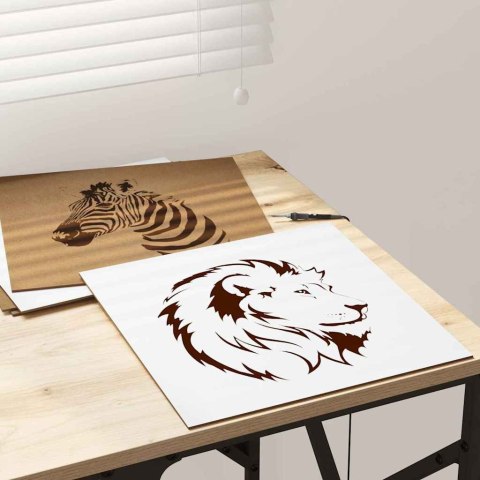 PANELE DEKORACYJNE 12 SZT. BIAŁY 30X 30X 0.27CM