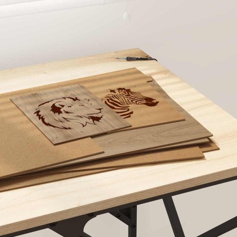 PANELE DEKORACYJNE 12 SZT. DĄB RZEMIEŚLNICZY 30X 42X 0,27CM