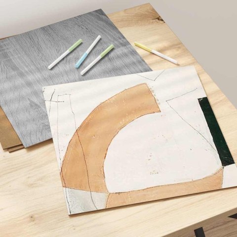 PANELE DEKORACYJNE 12 SZT. SZARY SONOMA 30X 30X 0.27CM