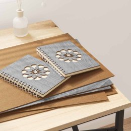 PANELE DEKORACYJNE 12 SZT. SZARY SONOMA 30X 42X 0,27CM