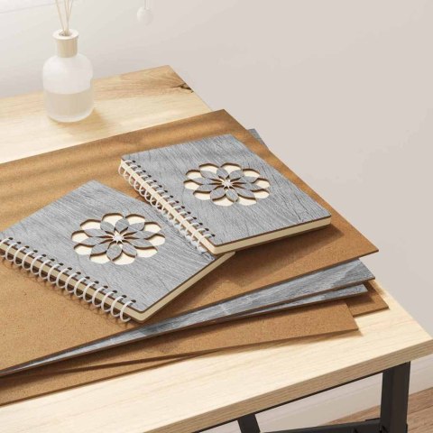 PANELE DEKORACYJNE 12 SZT. SZARY SONOMA 30X 42X 0,27CM