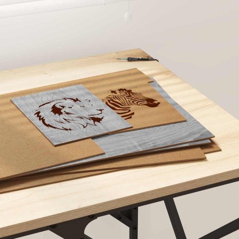 PANELE DEKORACYJNE 12 SZT. SZARY SONOMA 30X 42X 0,27CM