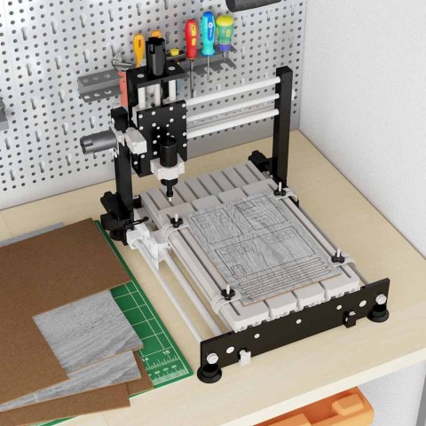 PANELE DEKORACYJNE 12 SZT. SZARY SONOMA 30X 42X 0,27CM