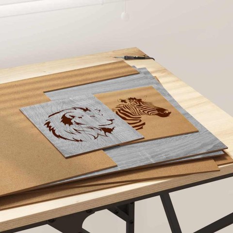 PANELE DEKORACYJNE 12 SZT. SZARY SONOMA 40X 60X 0.27CM