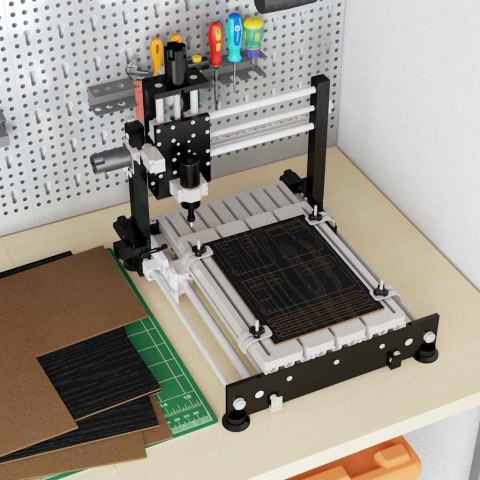 PANELE DEKORACYJNE 50 SZT. CZARNY DĄB 30X 42X 0,27CM