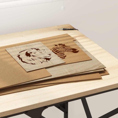 PANELE DEKORACYJNE 50 SZT. DĄB SONOMA 30X 42X 0,27CM