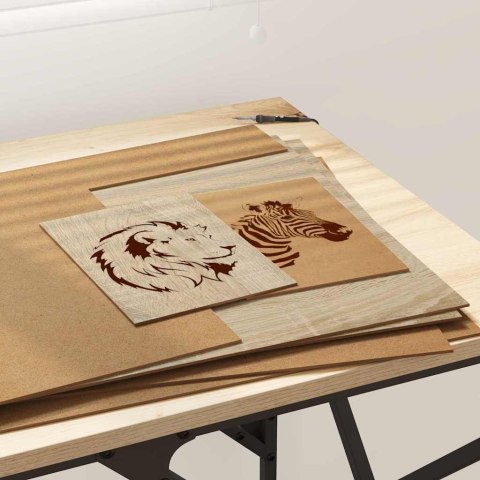 PANELE DEKORACYJNE 50 SZT. DĄB SONOMA 40X 60X 0.27CM