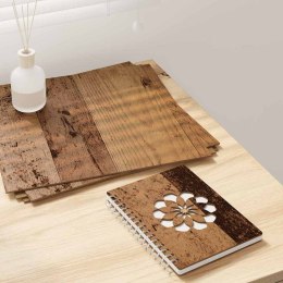 PANELE DEKORACYJNE 50 SZT. STARE DREWNO 30X 30X 0.27CM