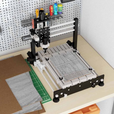 PANELE DEKORACYJNE 50 SZT. SZARY SONOMA 40X 60X 0.27CM
