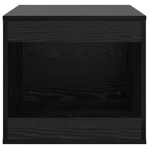 SZAFA NA KUWETĘ DLA KOTA OBUDOWA KUWETY MEBEL CZARNY DĄB 47X59X42CM STYLOWY