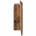 SZAFKA Z LUSTREM DO ŁAZIENKI STARE DREWNO 80X 12X 45CM