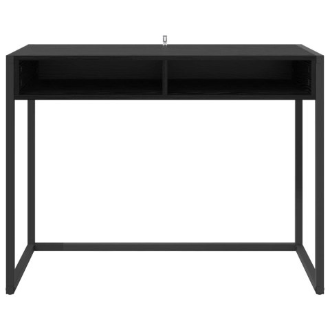 BIURKO CZARNY DĄB 100X50X75CM