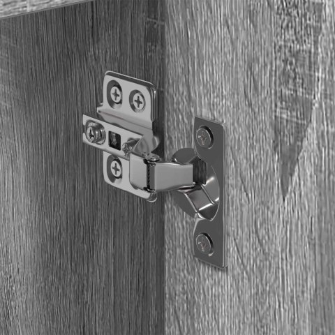 SZAFKA ŁAZIENKOWA Z DRZWIAMI SZARY SONOMA 60X 30X 60CM