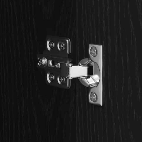 SZAFKA ŁAZIENKOWA Z SZUFLADĄ CZARNY DĄB 40X 30X 180CM