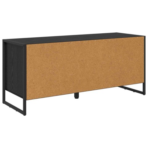 SZAFKA NA BUTY Z PRZECHOWYWANIEM CZARNY DĄB 60X 35X 44CM