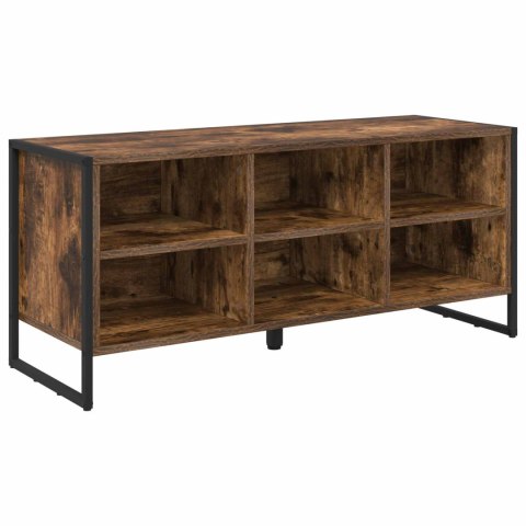 SZAFKA NA BUTY Z PRZECHOWYWANIEM DĄB DYMNY 60X 35X 44CM