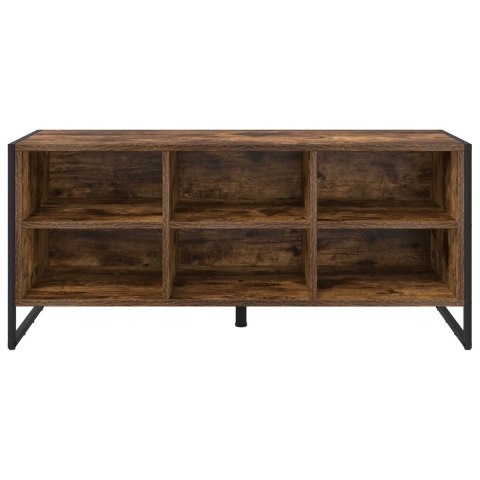 SZAFKA NA BUTY Z PRZECHOWYWANIEM DĄB DYMNY 60X 35X 44CM