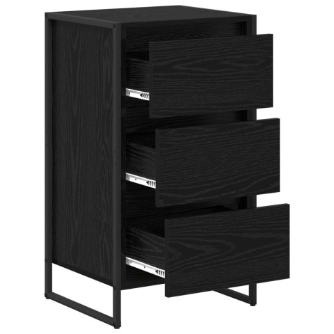 SZAFKA KOMODA CZARNY DĄB 42X36X75.5CM