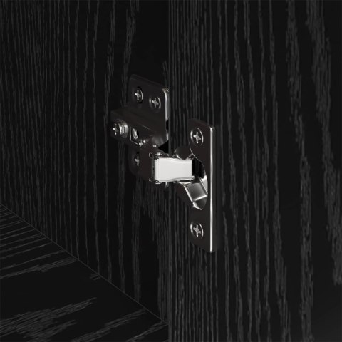 SZAFKA KOMODA CZARNY DĄB 81X36X150.5CM