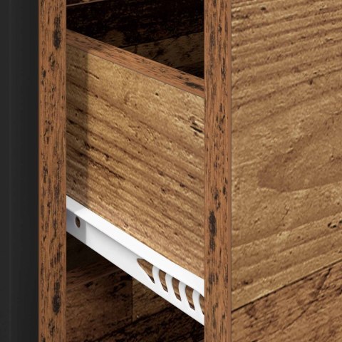 SZAFKA KOMODA STARE DREWNO 79X36X75.5CM