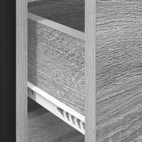 SZAFKA KOMODA SZARY SONOMA 79X36X75.5CM