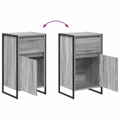 SZAFKA KOMODA SZARY SONOMA 81X36X150.5CM