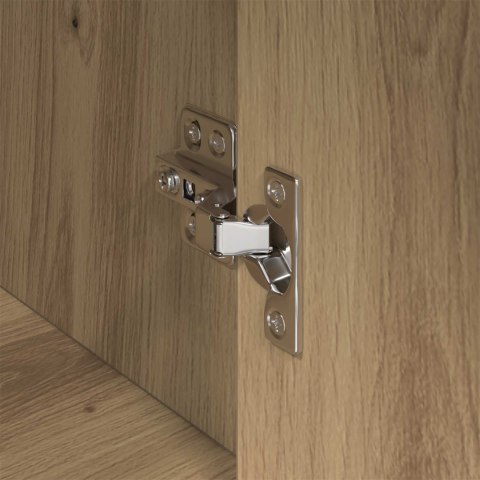 SZAFKA KOMODA Z SZUFLADĄ DĄB RZEMIEŚLNICZY 81X36X150.5CM