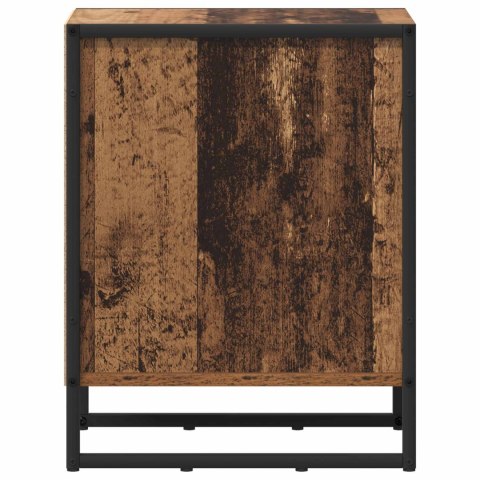 STOLIK NOCNY STARE DREWNO 39.5X 30X 50CM