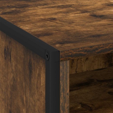 STOLIK NOCNY Z SZUFLADĄ 2 PCS DĄB DYMNY 50X 39,5X 50CM