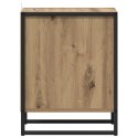 STOLIK NOCNY Z SZUFLADĄ DĄB RZEMIEŚLNICZY 39,5X 30X 50CM