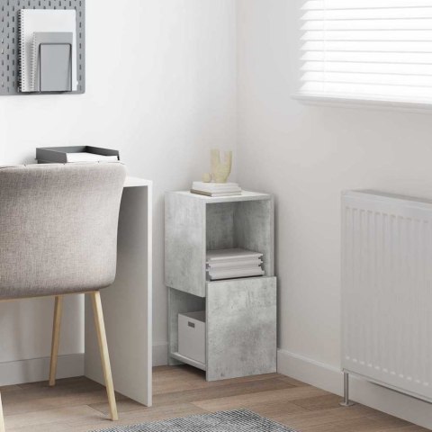 SZAFKA NAROŻNA BETONOWY SZARY 30,5X30X65CM