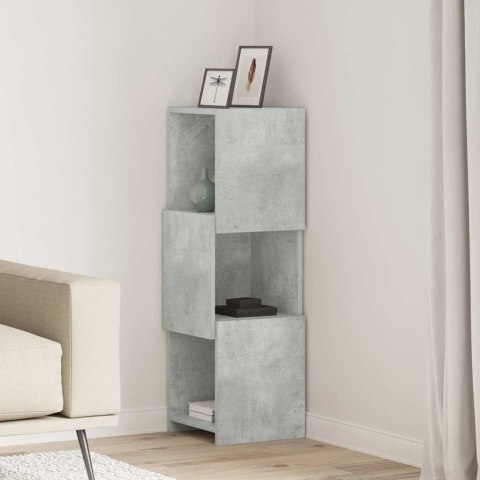 SZAFKA NAROŻNA BETONOWY SZARY 30,5X30X95CM