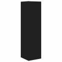 SZAFKA NAROŻNA CZARNY 27,5X27X102CM
