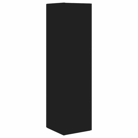 SZAFKA NAROŻNA CZARNY 27,5X27X102CM