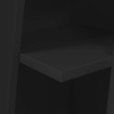 SZAFKA NAROŻNA CZARNY 27,5X27X102CM