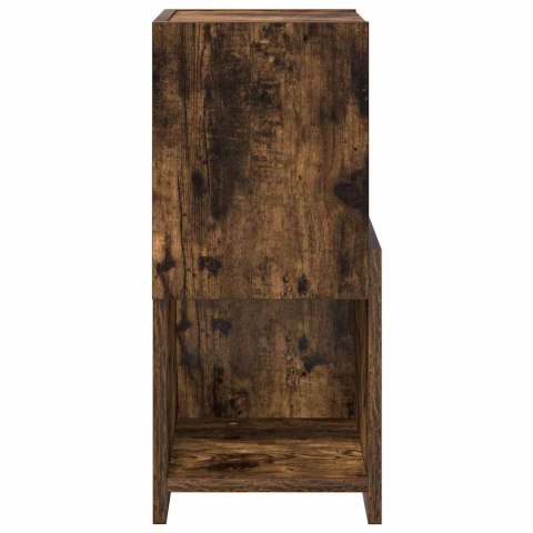 SZAFKA NAROŻNA DĄB WĘDZONY 25,5X25X55CM