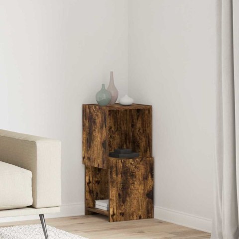 SZAFKA NAROŻNA DĄB WĘDZONY 30,5X30X65CM