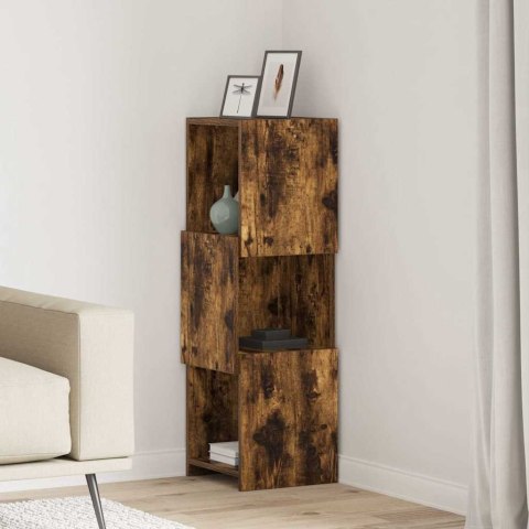 SZAFKA NAROŻNA DĄB WĘDZONY 30,5X30X95CM